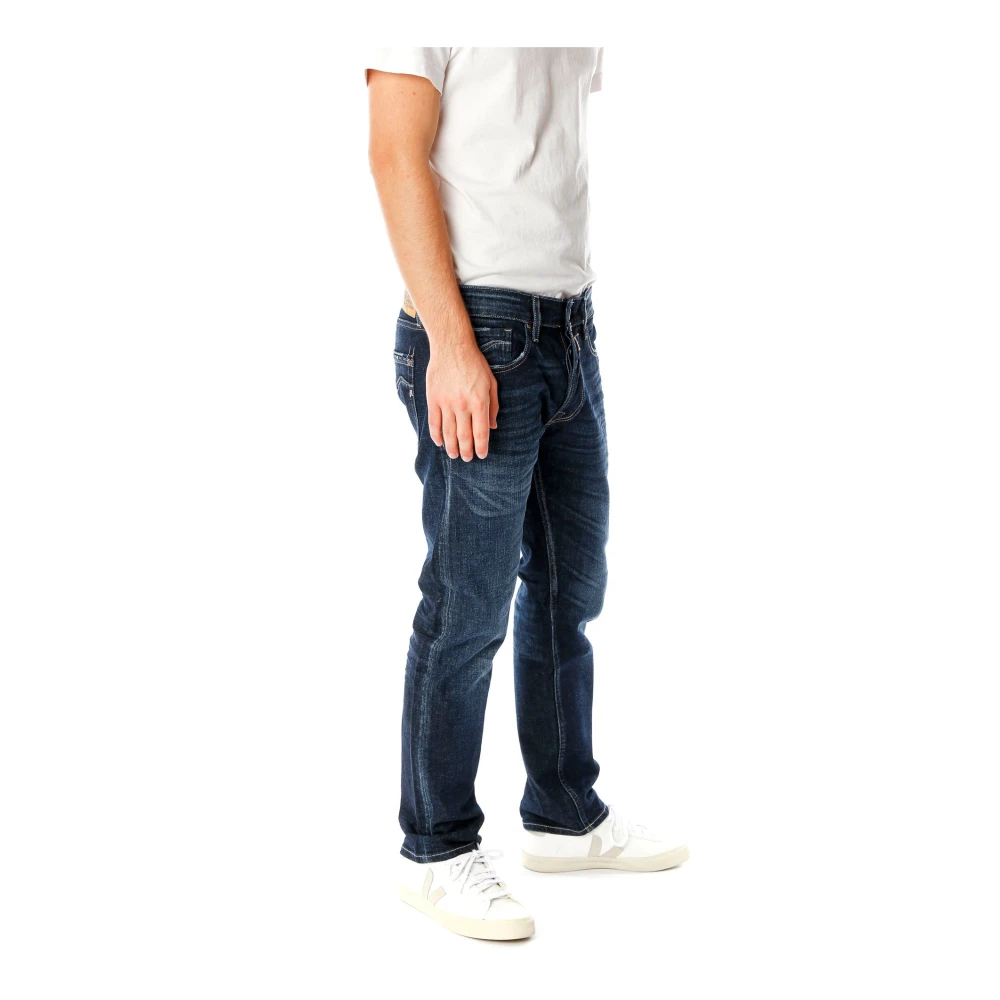 Replay Slim-fit Jeans Blue Heren