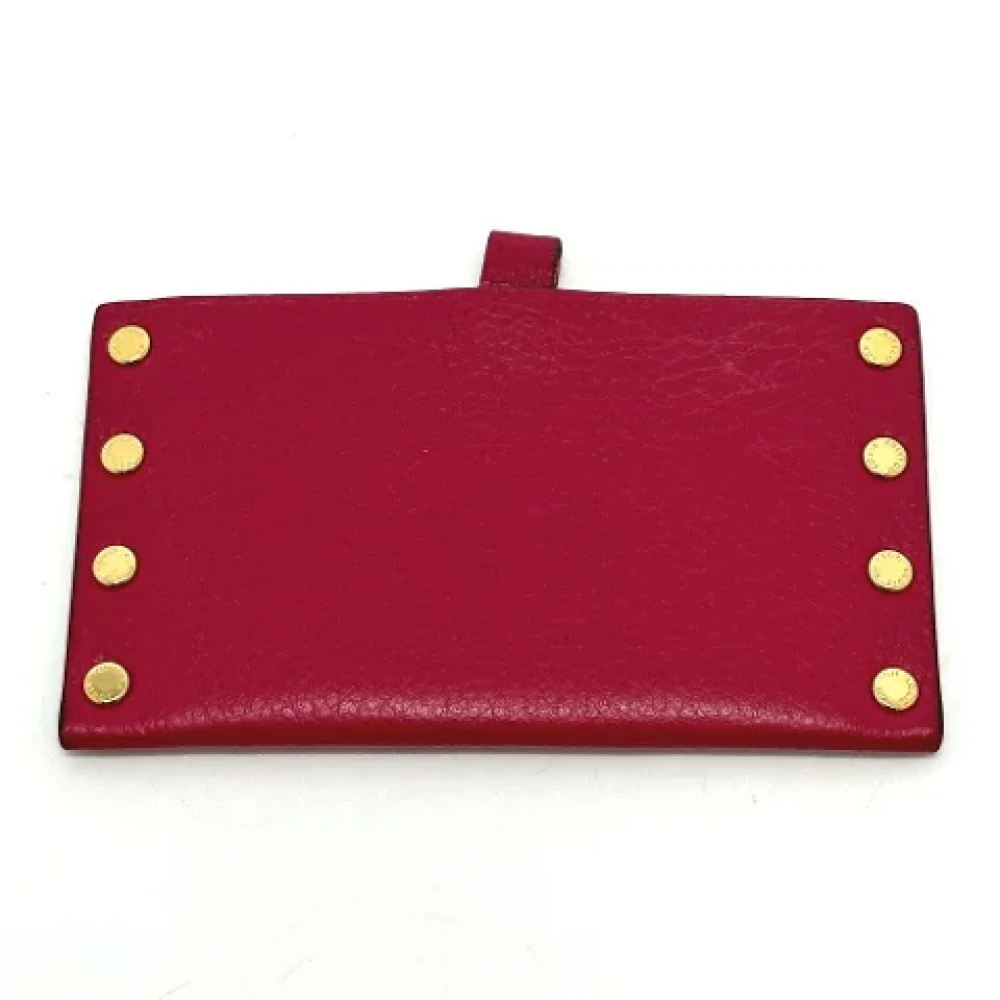 Louis Vuitton Vintage Pre-owned Leather wallets Pink Dames