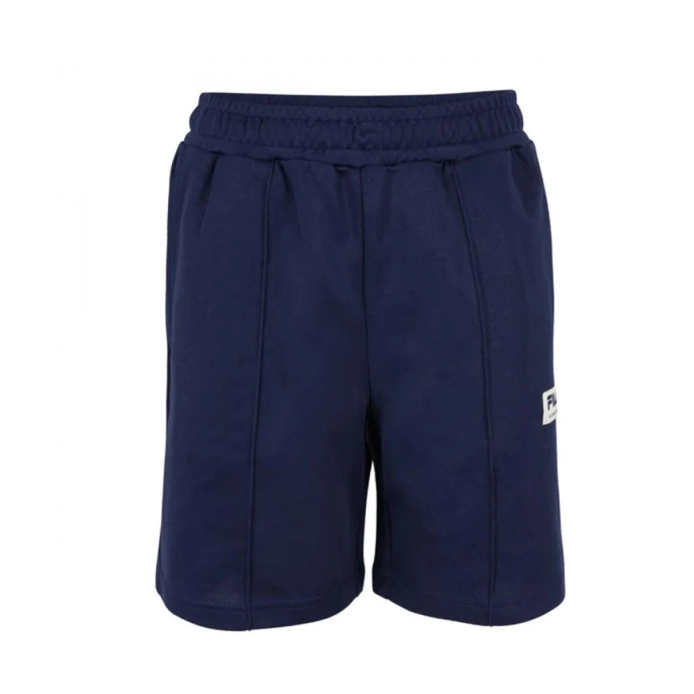 Fila Medeltida Blå Avslappnade Piqué Shorts Blue, Pojke