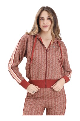 brun-zip-troja-med-jacquard-monogram