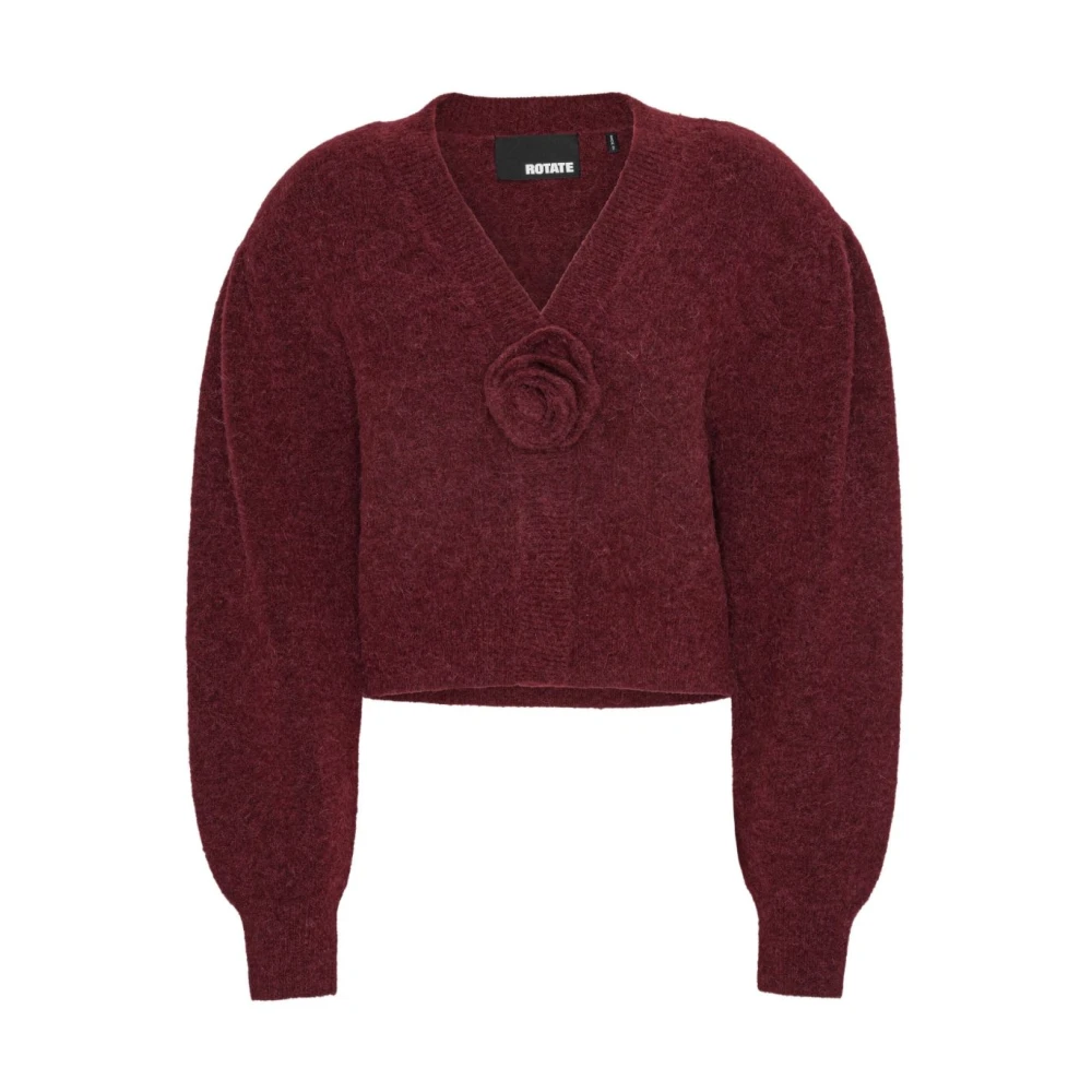 Knitwear > V-neck Knitwear - - Rotate Birger Christensen - Modalova