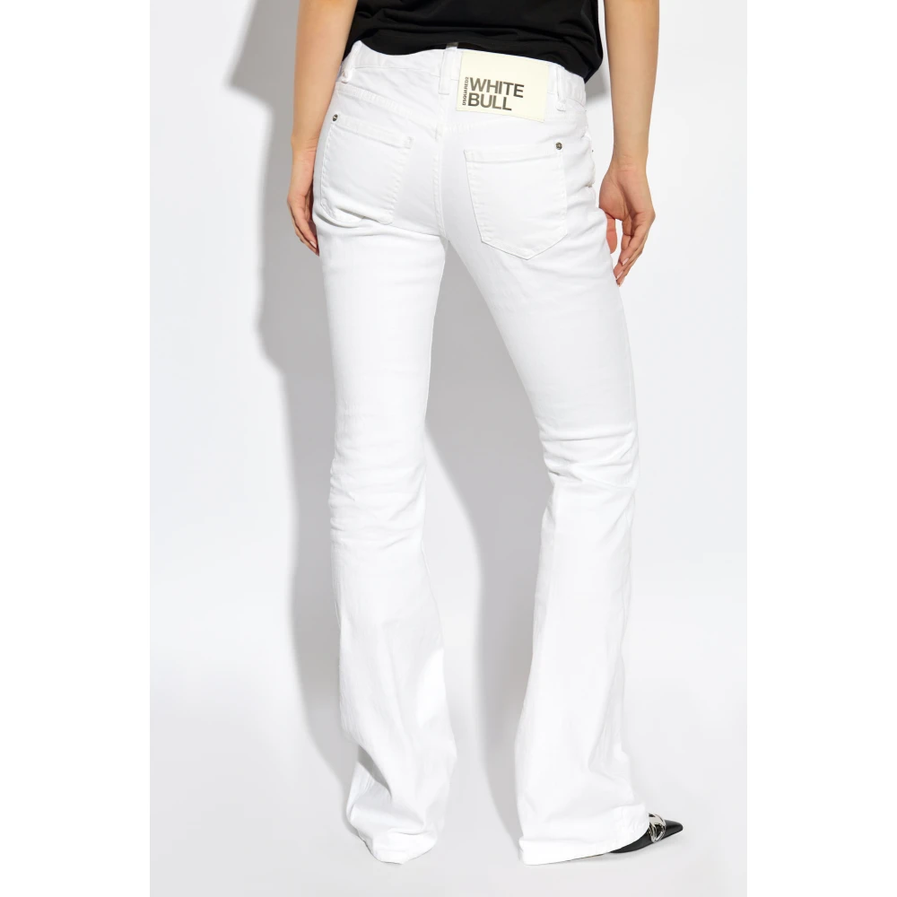 Dsquared2 Flare jeans White Dames