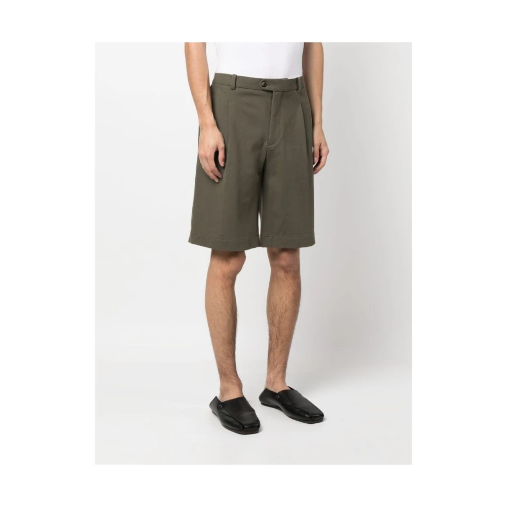 Circolo 1901 Olijfgroene Chino Shorts Green Heren