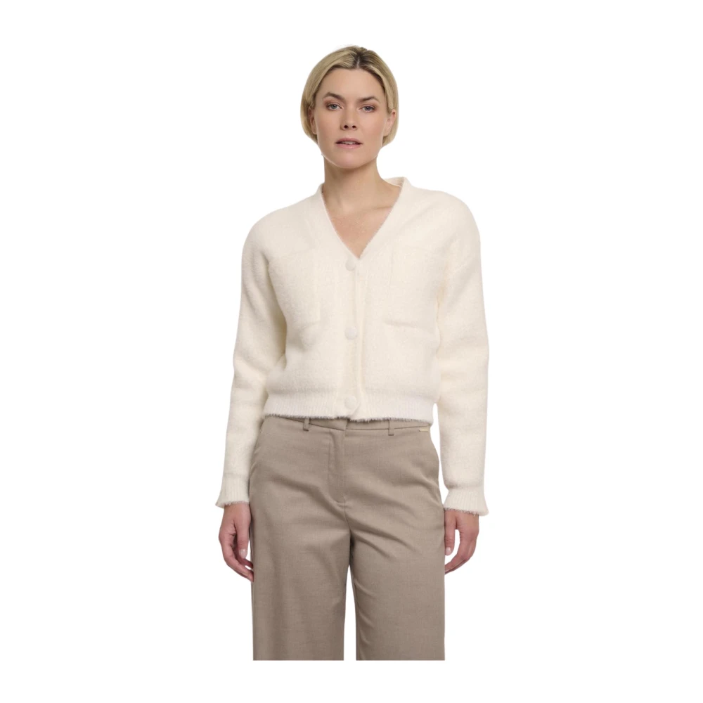Rino&Pelle V-hals Cardigan White Dames