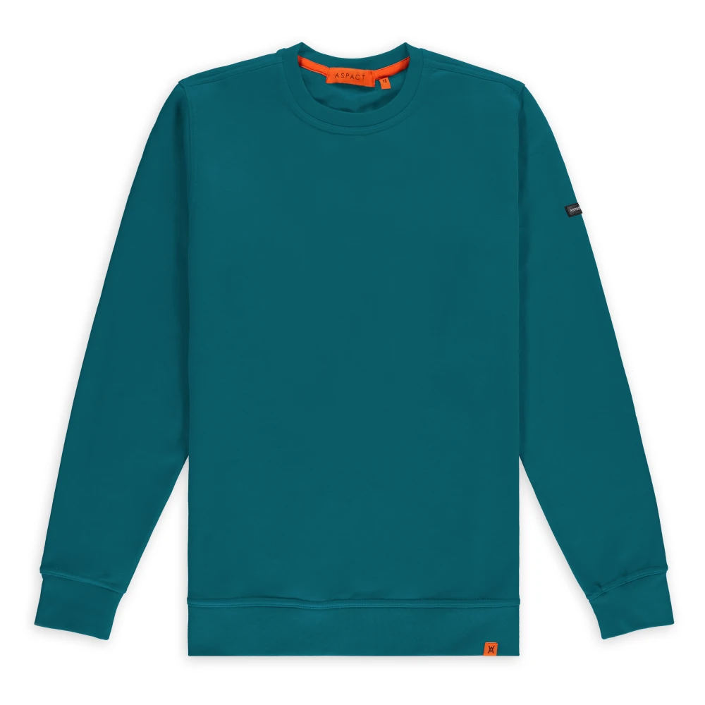 Aspact Mylo Crewneck Corsair Blue Heren