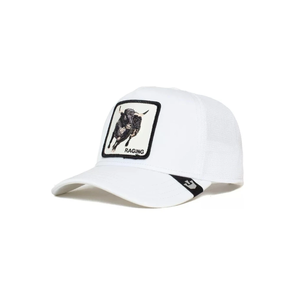 Goorin Bros Witte Toro Platinum Rage Trucker Cap White Heren