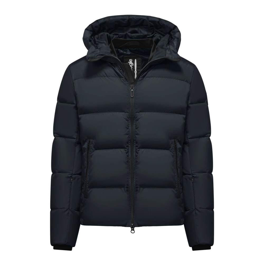 BomBoogie High-density Nylon Puffy Donsjas Blue Heren