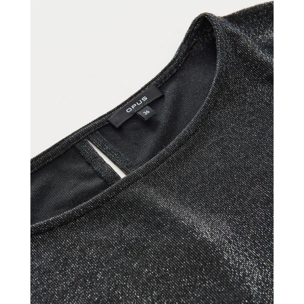 Opus Top met korte mouwen en Siglam Black Dames