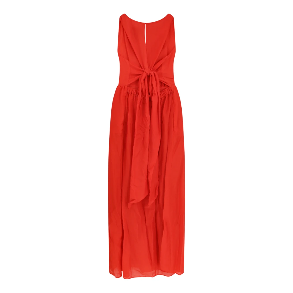 Semicouture Dresses Red Dames
