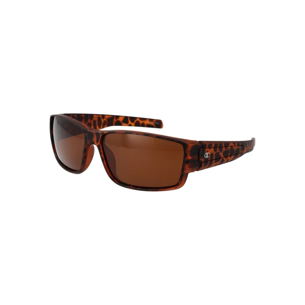 Champion Men's Brown Sunglasses, One Size, Resin Frame Sunglasses
