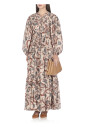 robe-beige-en-coton-avec-col-en-v