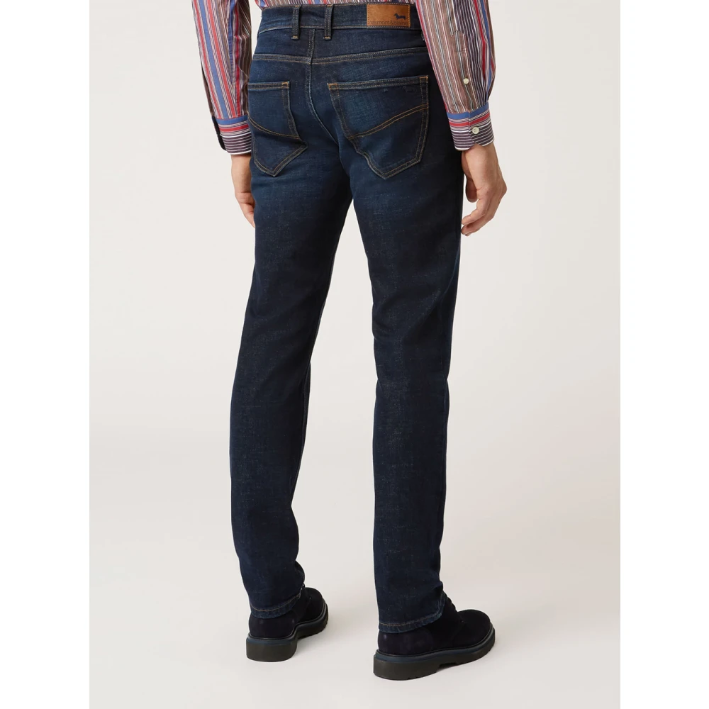 Harmont & Blaine Blauwe Denim Jeans voor Heren Blue Heren