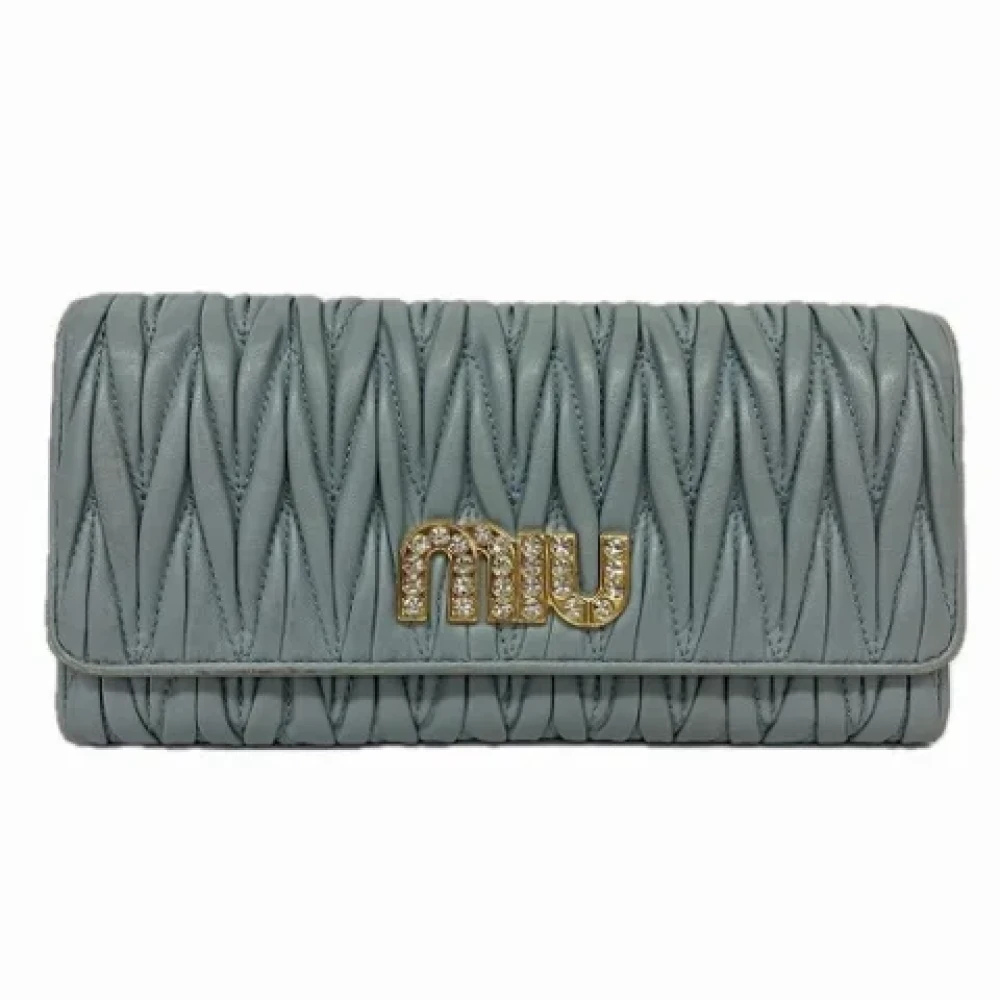 Pre-owned > Pre-owned Accessories > Pre-owned Wallets - - Miu Miu Pre-owned - Modalova
