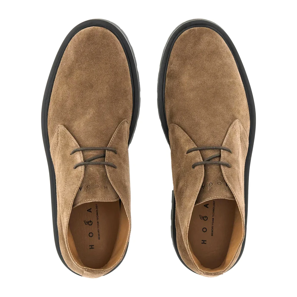 Hogan H673 Suède Enkellaarsjes