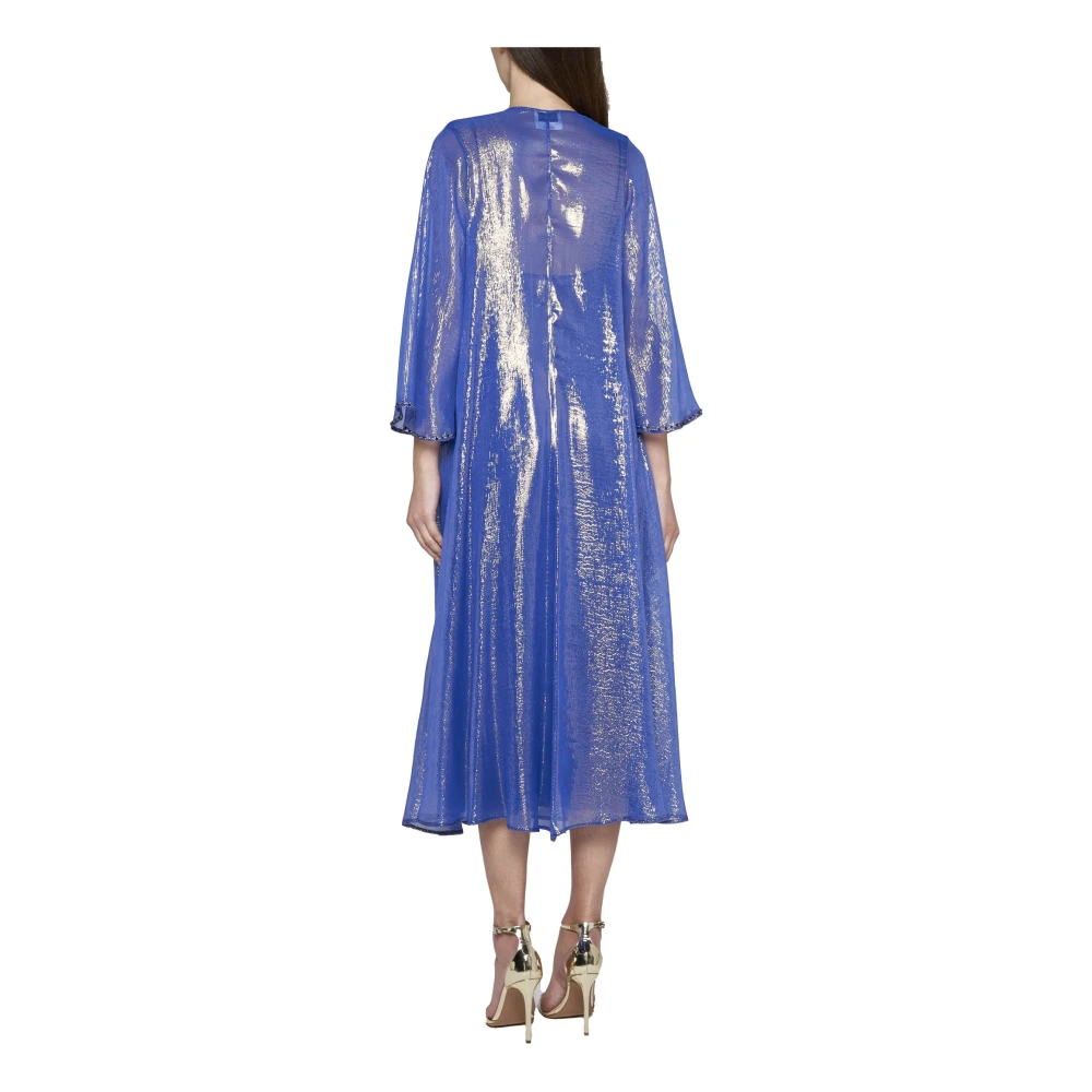 Forte Elegante Jurken Collectie Blue Dames