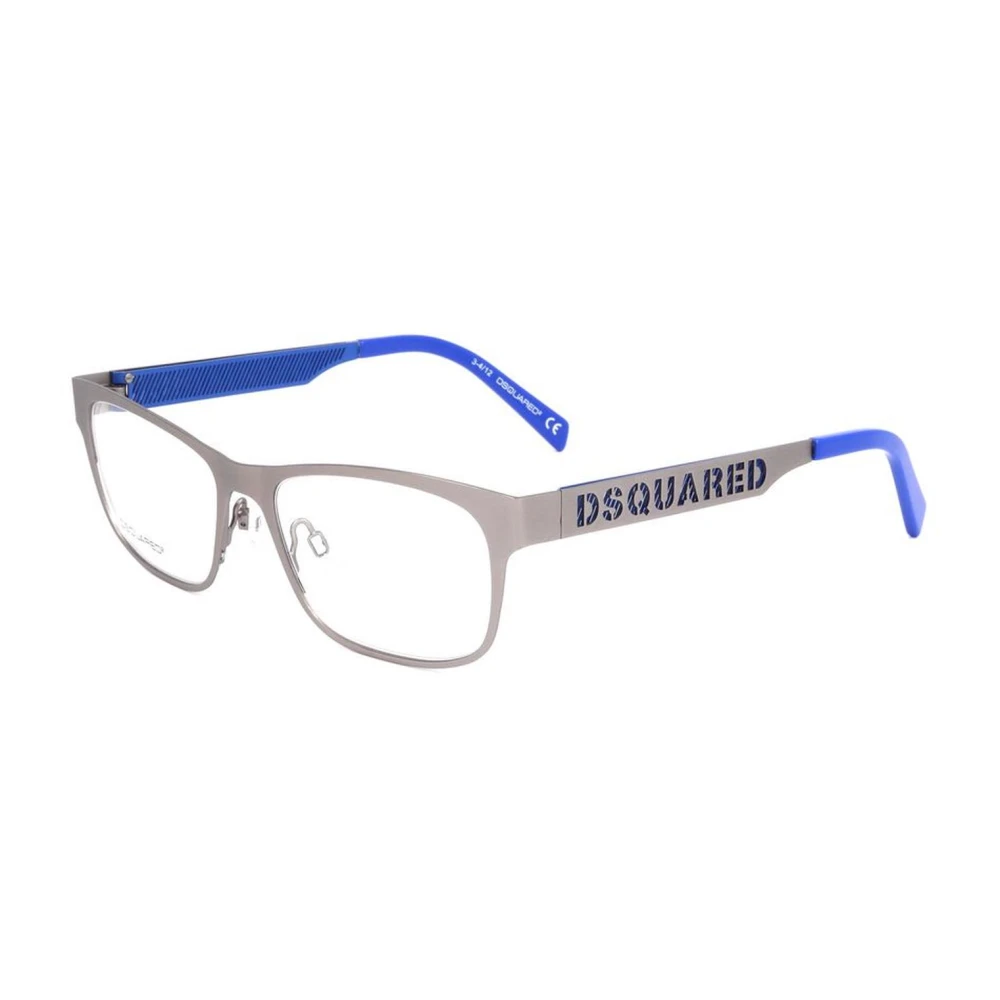 Dsquared2 Zilveren Metalen Frame Horloge voor Mannen Gray Heren