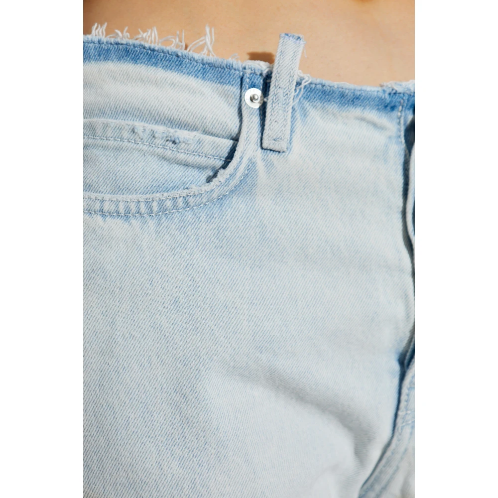 Balenciaga Jeans met een vintage-effect Blue Dames