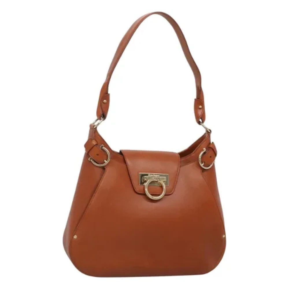 Pre-owned > Pre-owned Bags > Pre-owned Shoulder Bags - - Salvatore Ferragamo Pre-owned - Modalova
