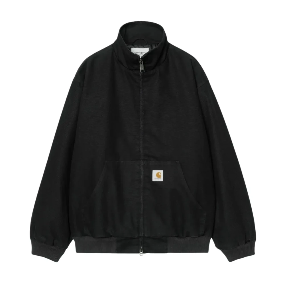Carhartt Wip Men's Black Ravon Jacket - Bomber Jackets - L - Jackets
