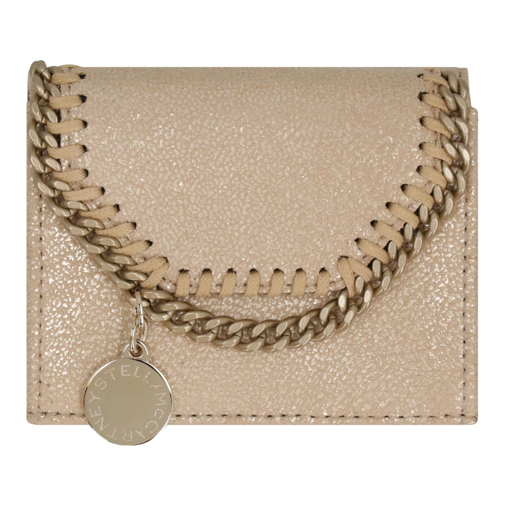 Stella Mccartney Women's Yellow Wallets & Cardholders, One Size, Tri-Fold Falabella Wallet