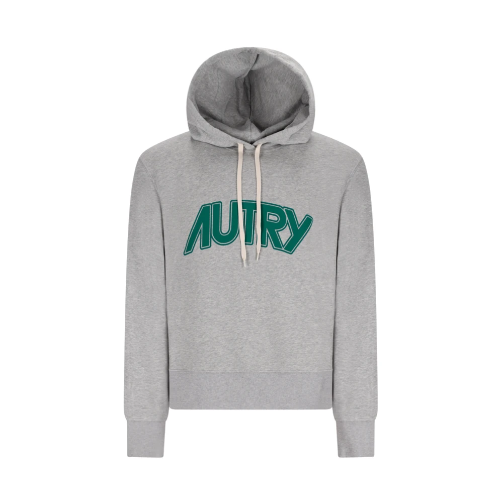 Autry Women's Gray Casual Hoodie For Everyday Comfort