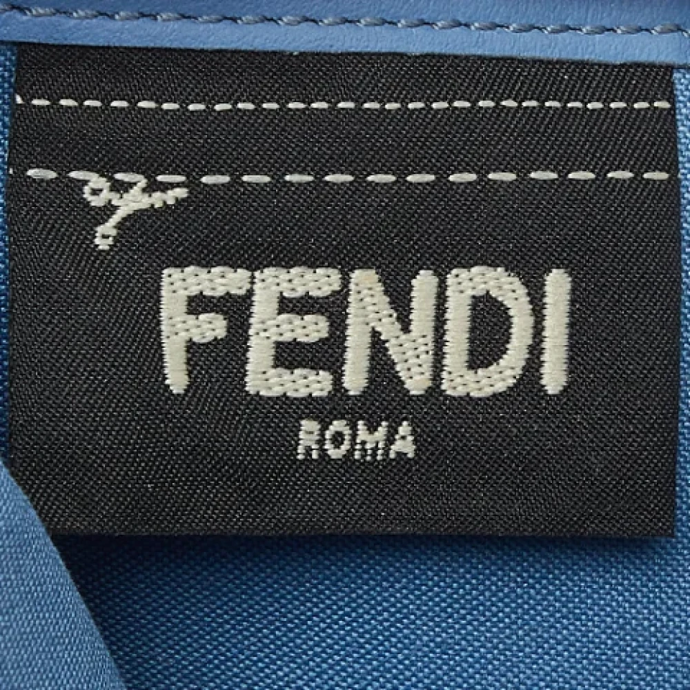 Fendi Vintage Pre-owned Leather wallets Gray Dames