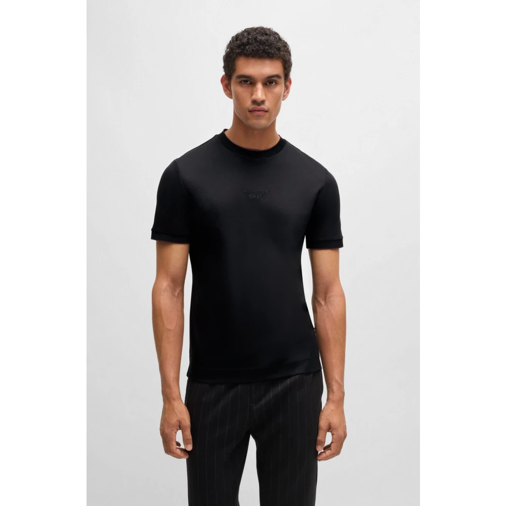Hugo Boss Stijlvol T-shirt Black Heren