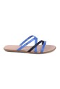 sandales-plates-en-cuir-bleu