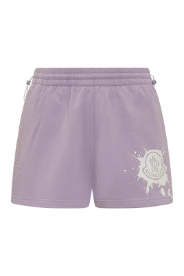 Printed Cotton Shorts