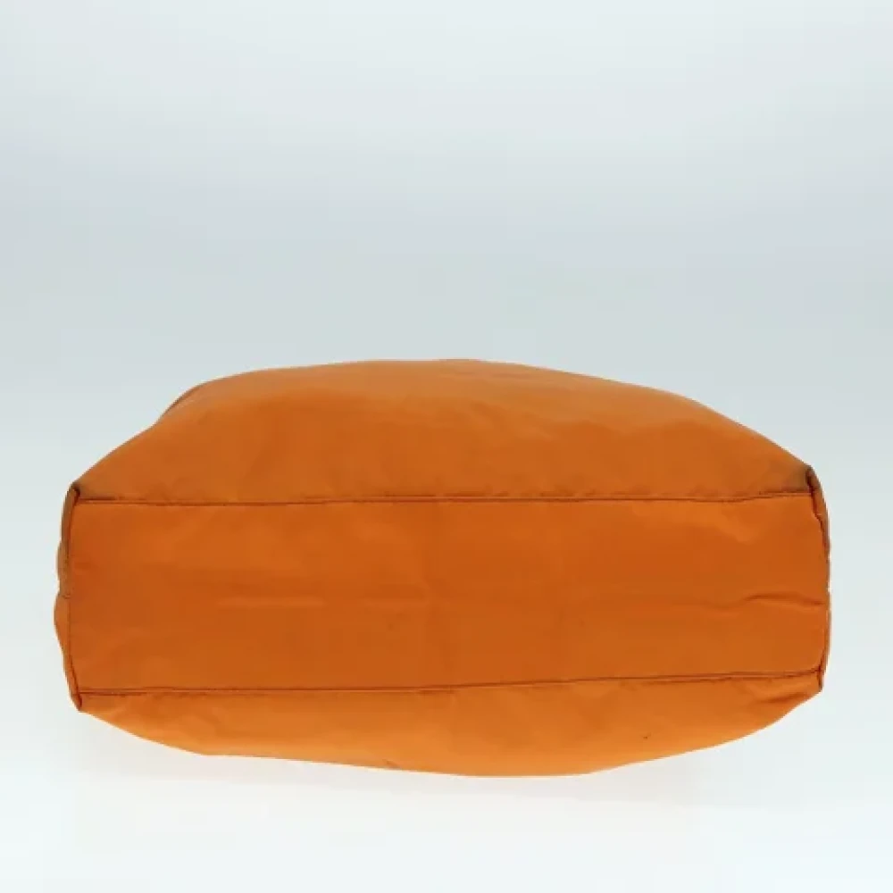 Prada Vintage Pre-owned Fabric totes Orange Dames