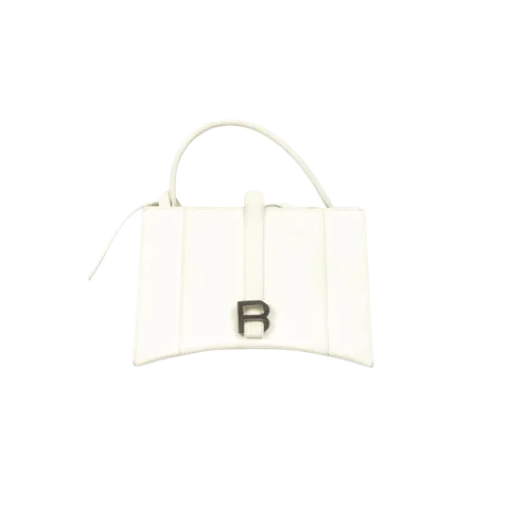 Balenciaga Vintage Pre-owned Leather handbags White Dames