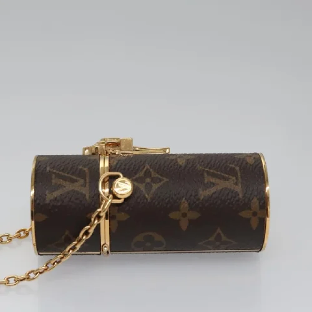 Louis Vuitton Vintage Pre-owned Canvas pouches Brown Dames