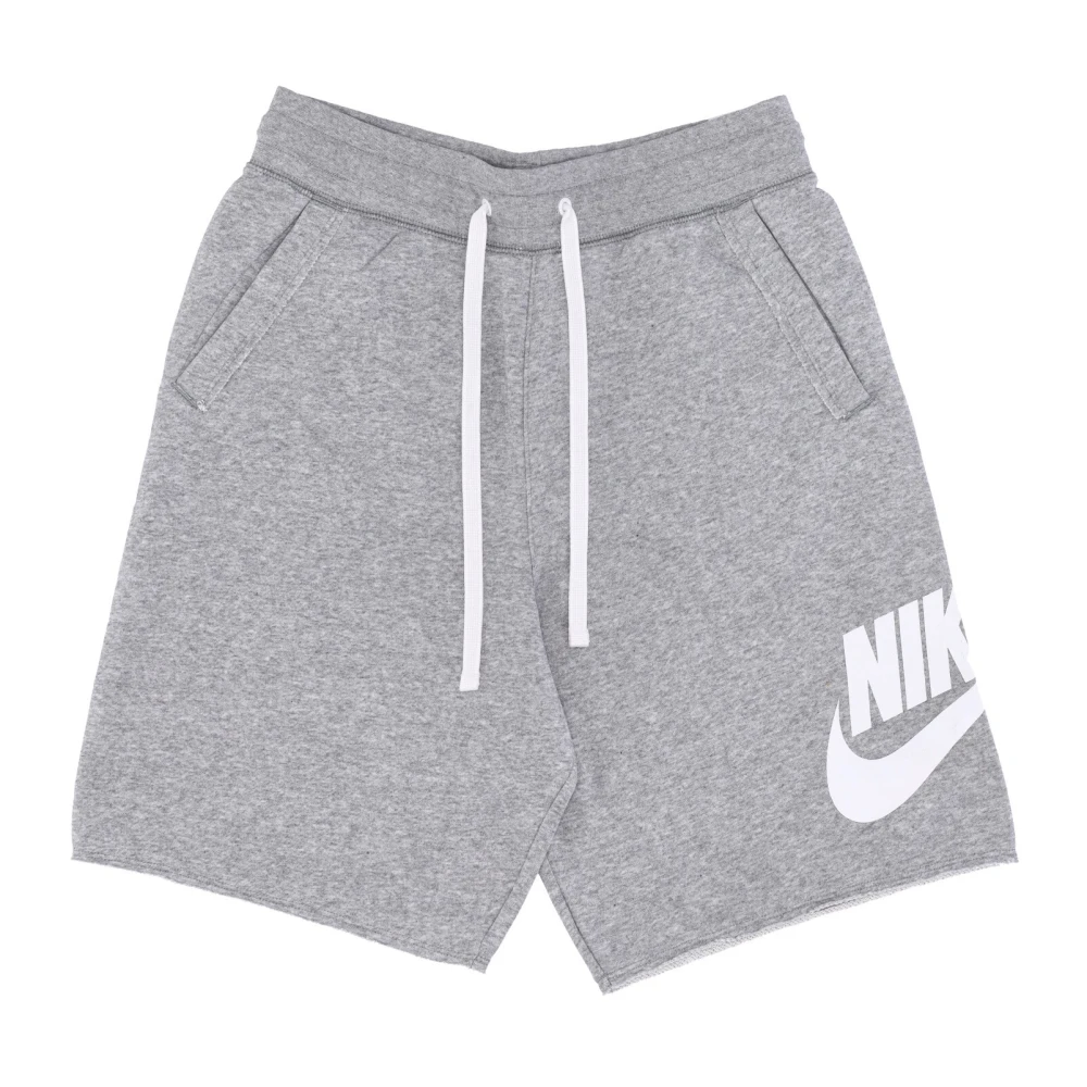 Nike Alumni HBR FT Casual Shorts Gray Heren