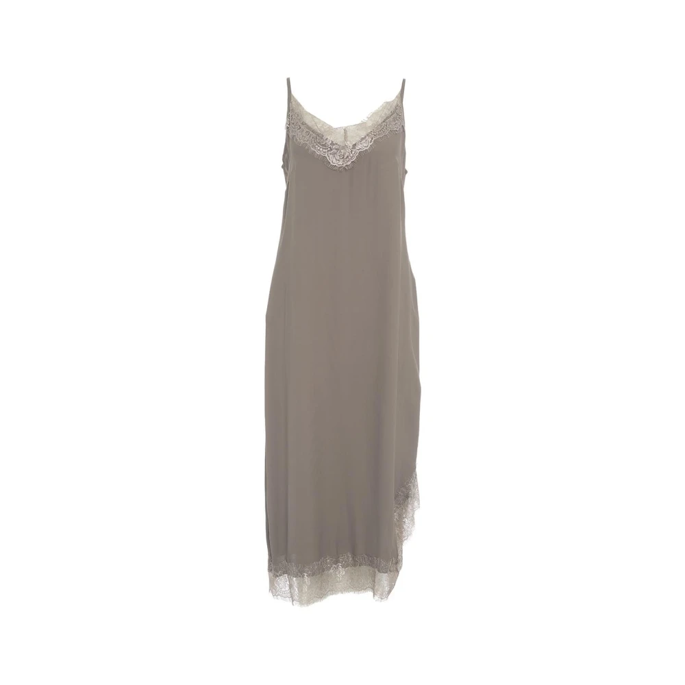 Kaos Grijze Jurk Aw24 voor Vrouwen Gray Dames