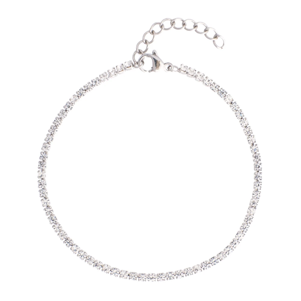 Tennis Chain Bracelet 2 MM Silver