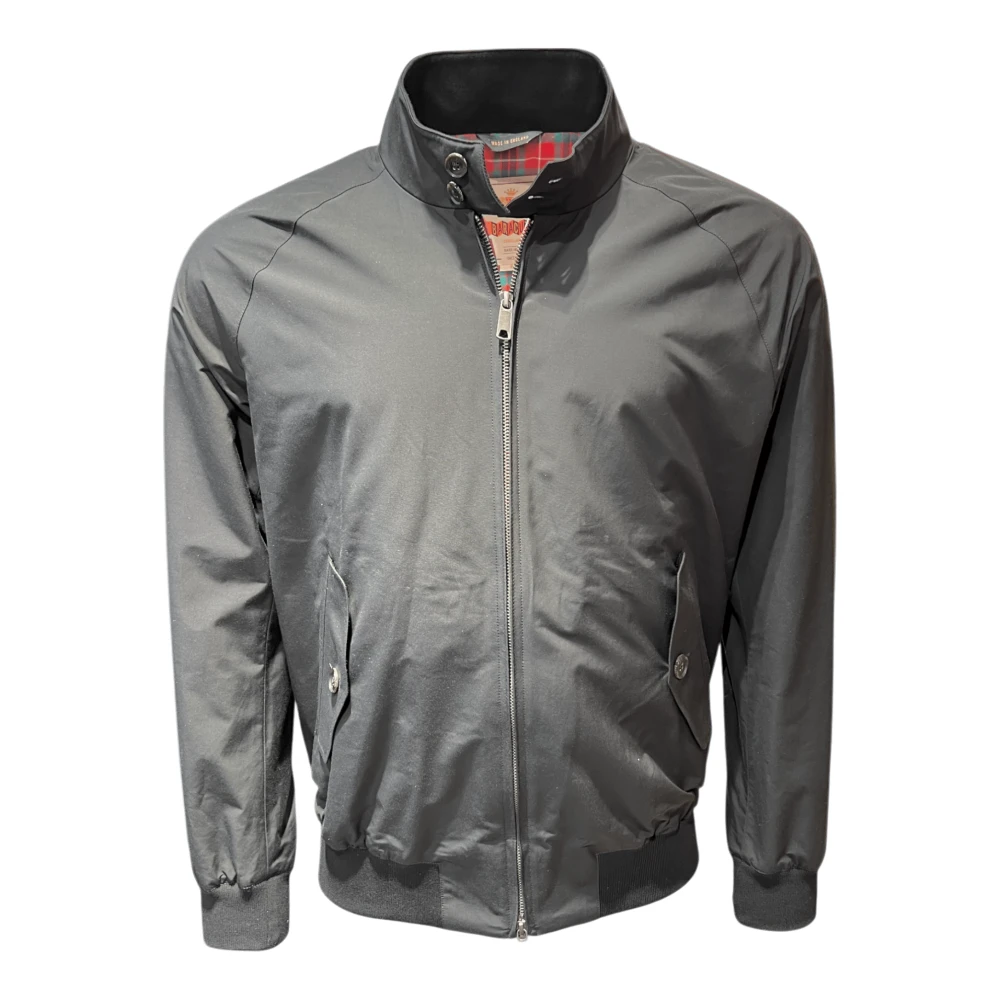 Baracuta Men's Black Classic Harrington Jacket In