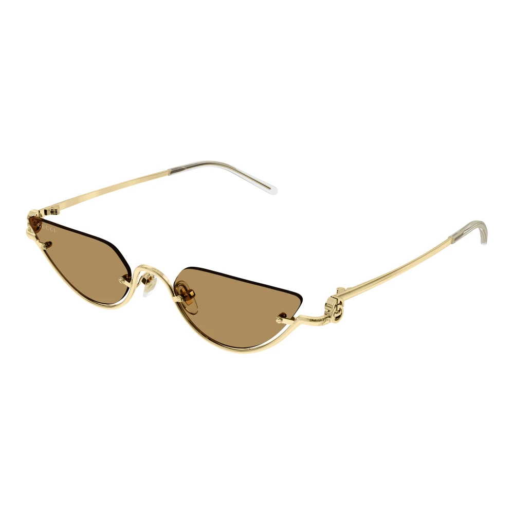 Gucci Women's Yellow Cat Eye Sunglasses