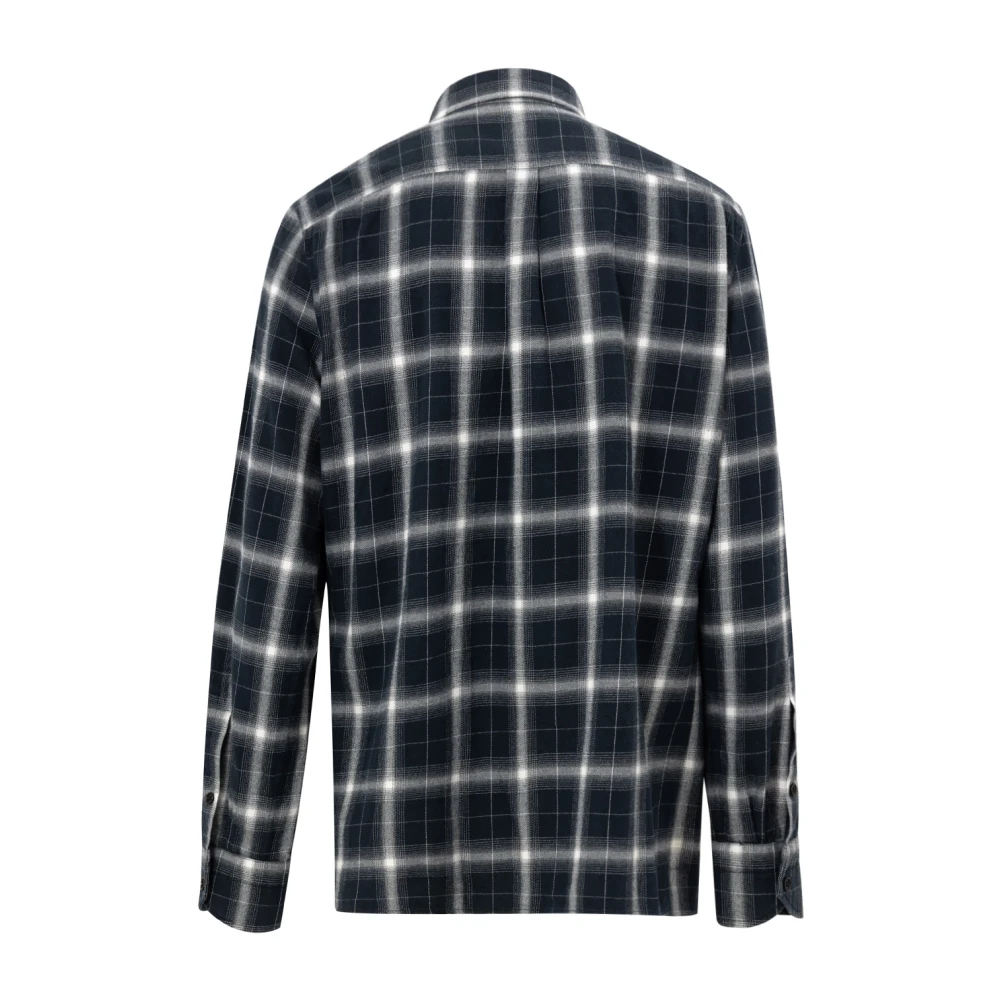 Tom Ford Westerse Katoenen Geruite Overhemd Multicolor Heren