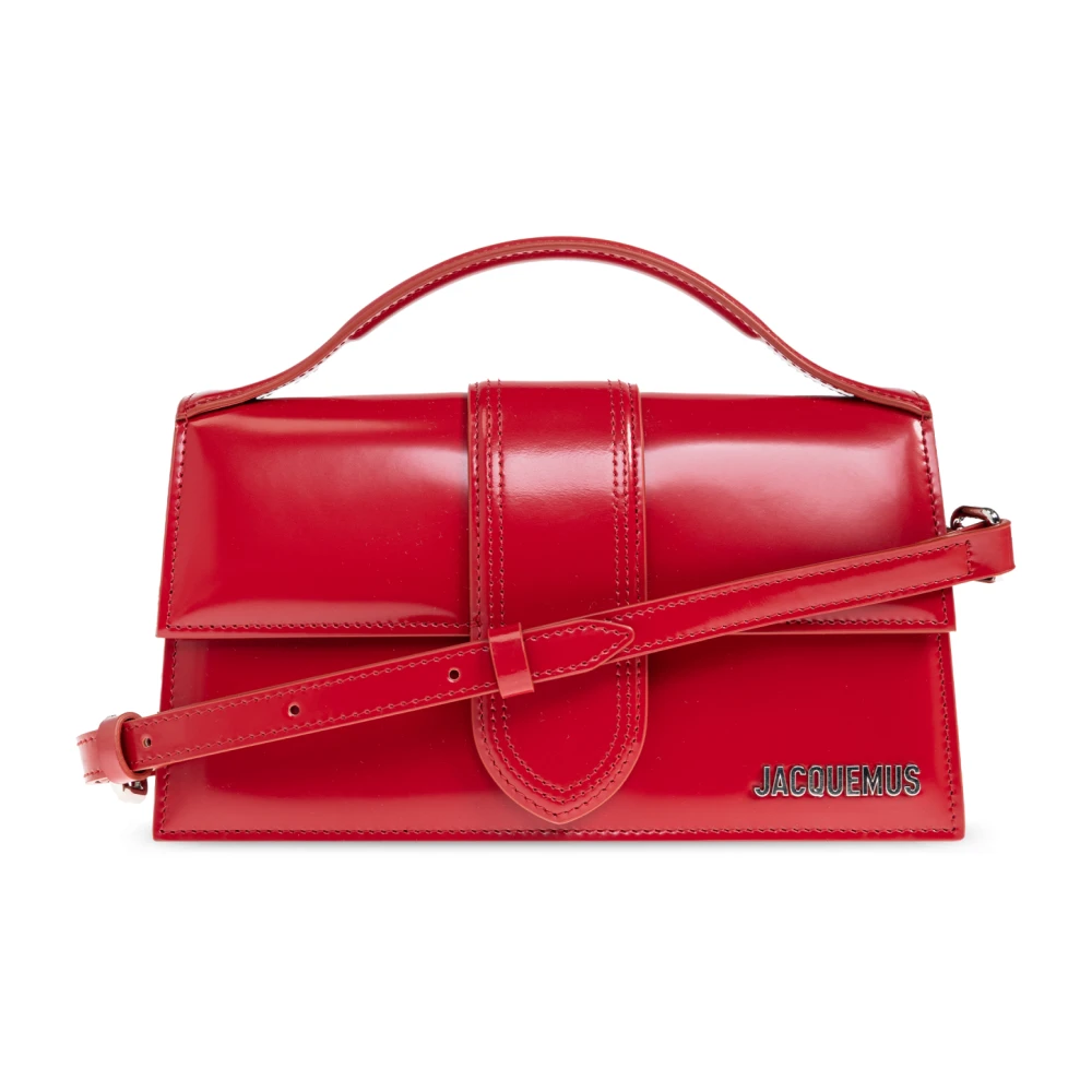 Jacquemus Red Handbags, Female, One Size, Le Bambino Handbag