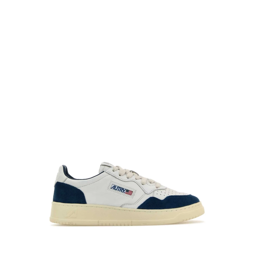Autry Tweekleurige leren Medalist sneakers Dames Schoenen Veelkleurig Multicolor
