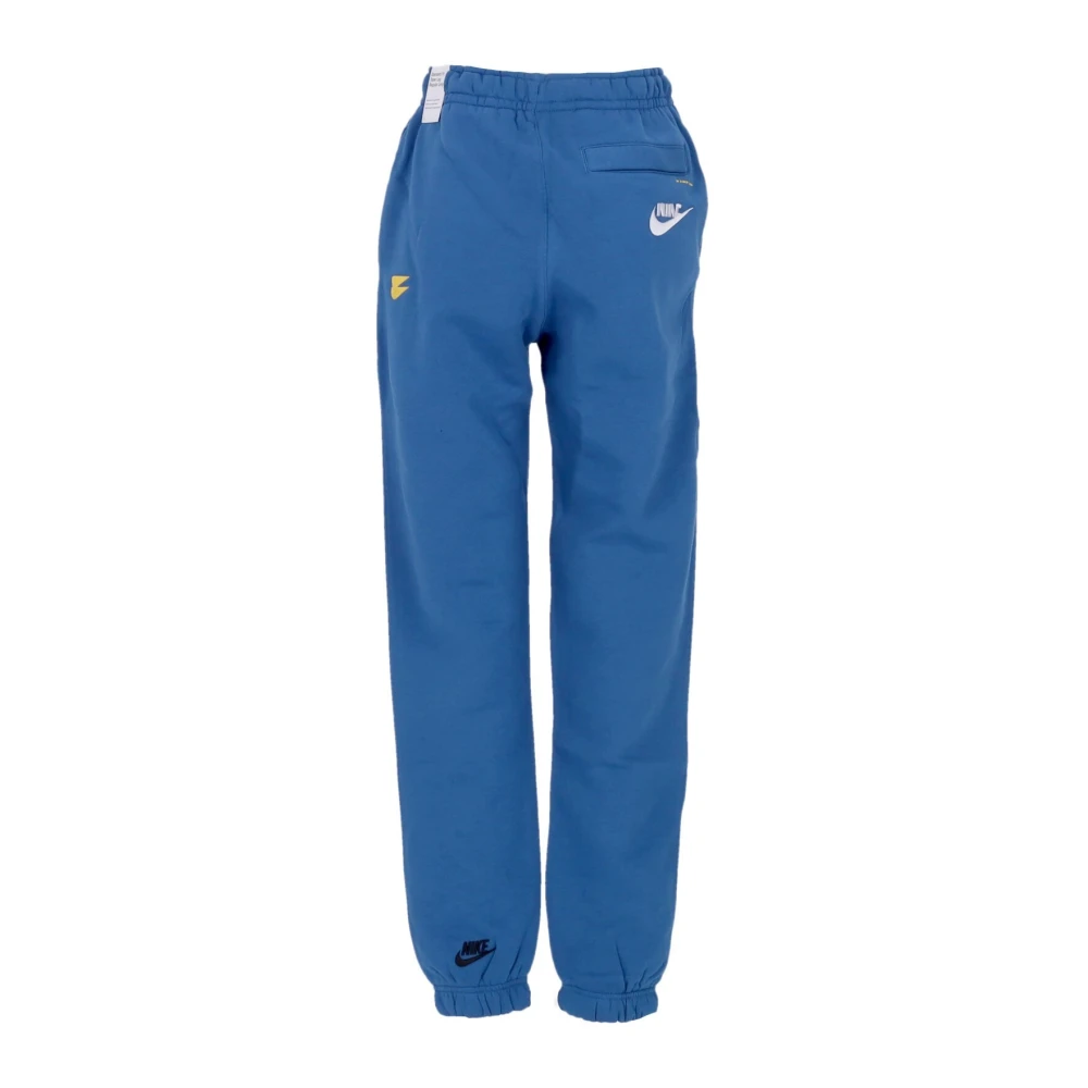 Nike Blauw zwart Sportswear Essentials+ BB Pant Blue Heren