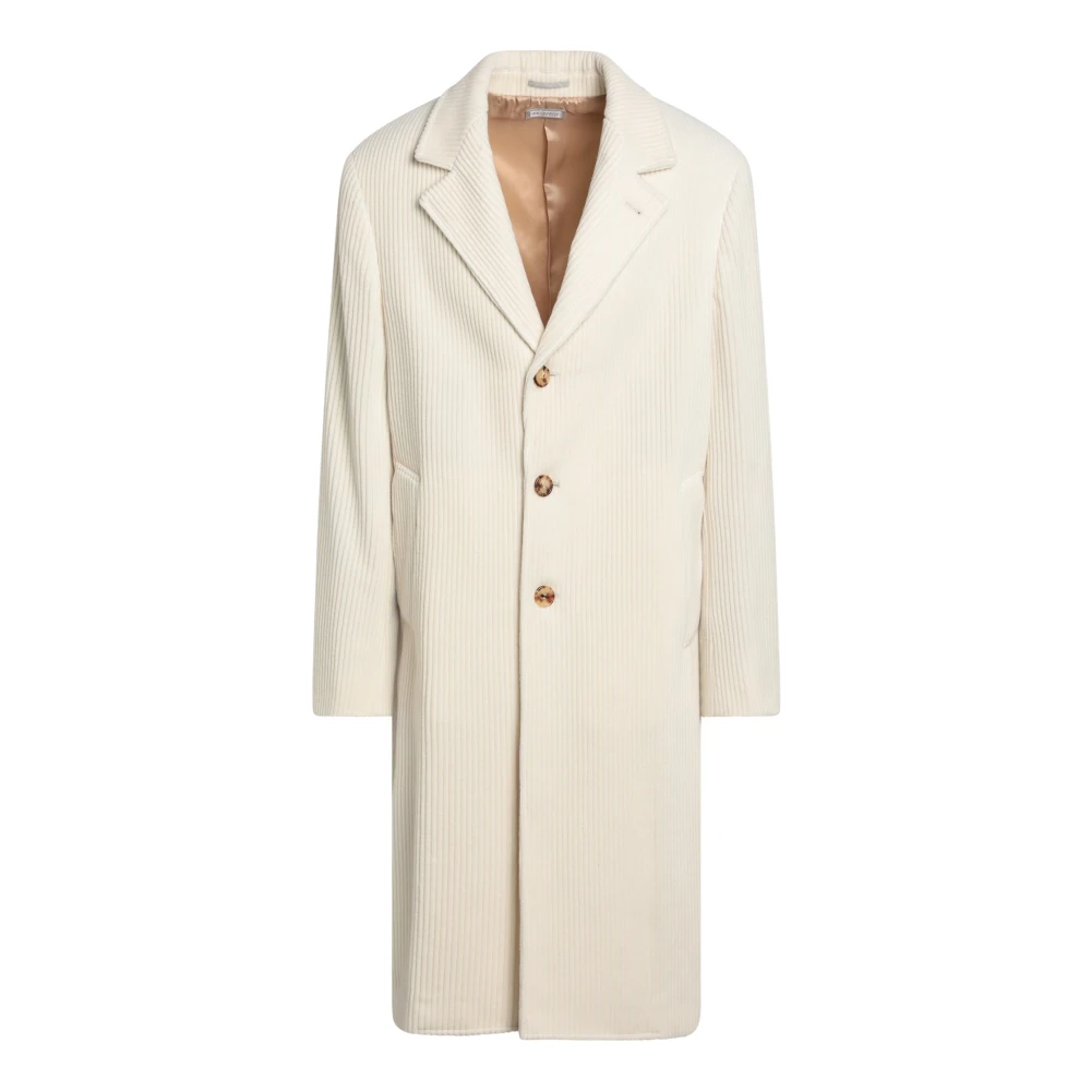 BRUNELLO CUCINELLI Eenrijige Jas Beige Heren