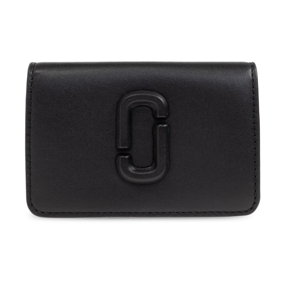 Marc Jacobs Portemonnee The Marc Mini Black Dames