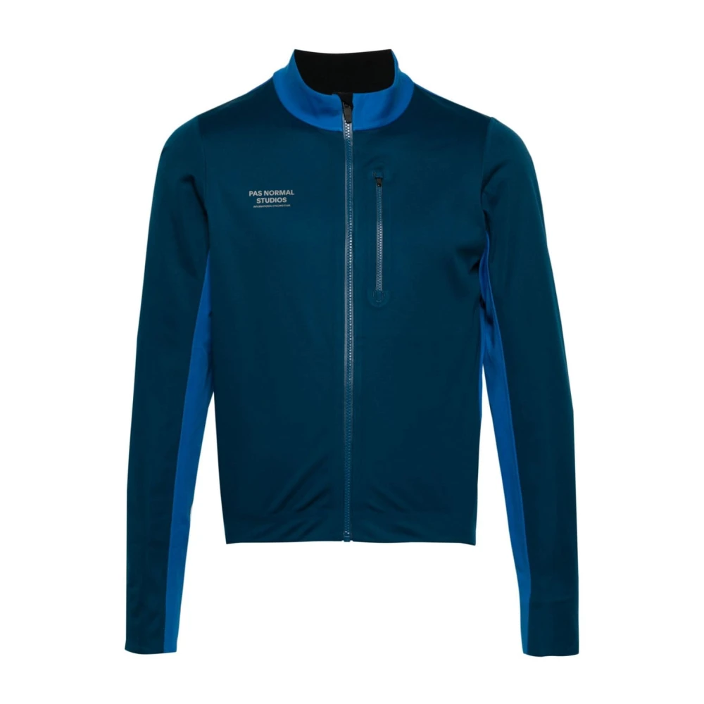 Pas Normal Studios Blauw Geïsoleerd Kleurblok Jas Blue Heren