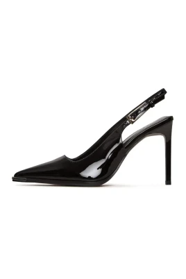 Lackläder Slingback Pumps