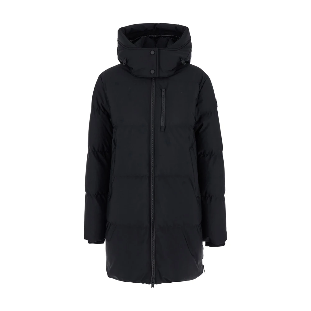 Moose Knuckles Zwarte Winterjas Chelia 3Q Black Dames