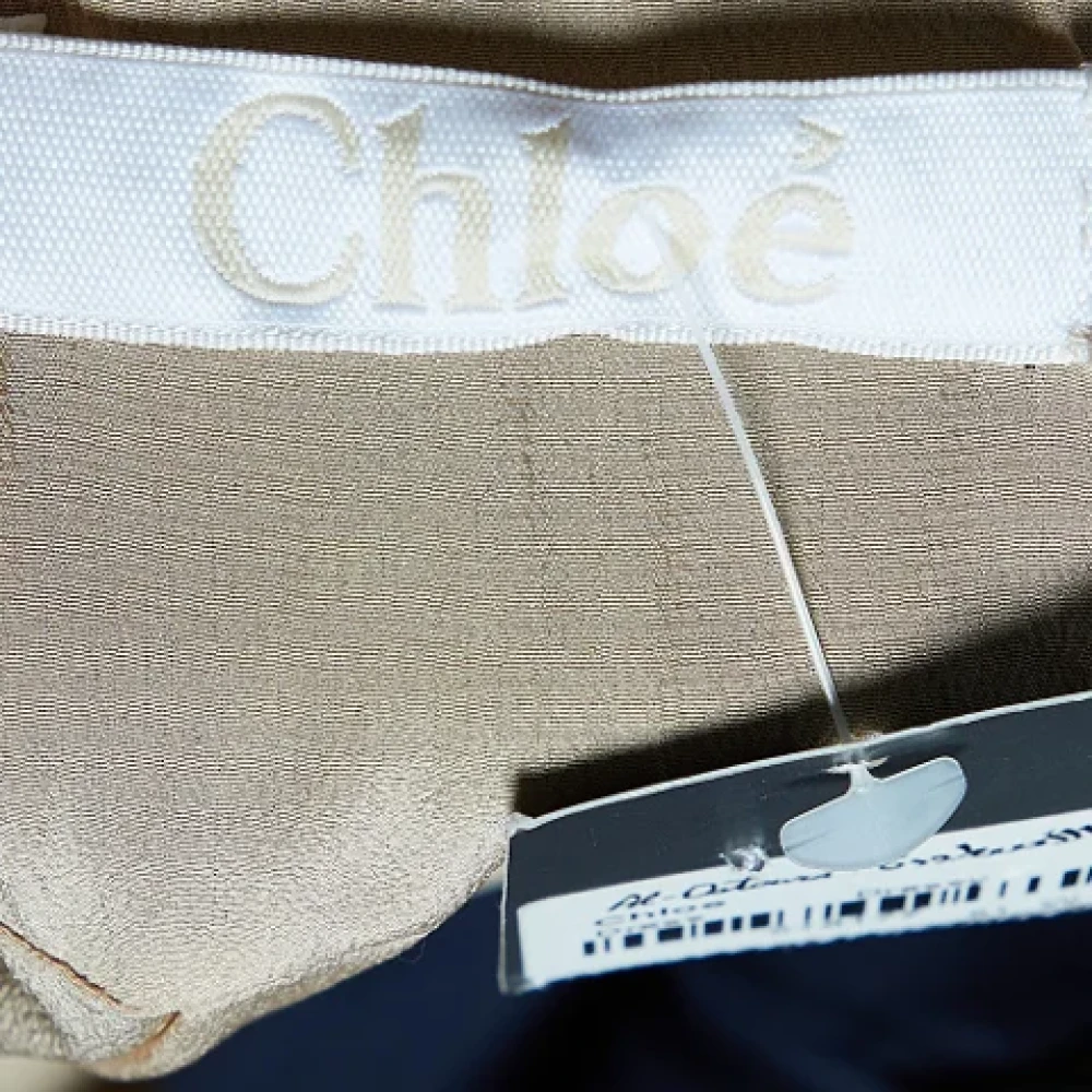 Chloé Pre-owned Fabric dresses Blue Dames
