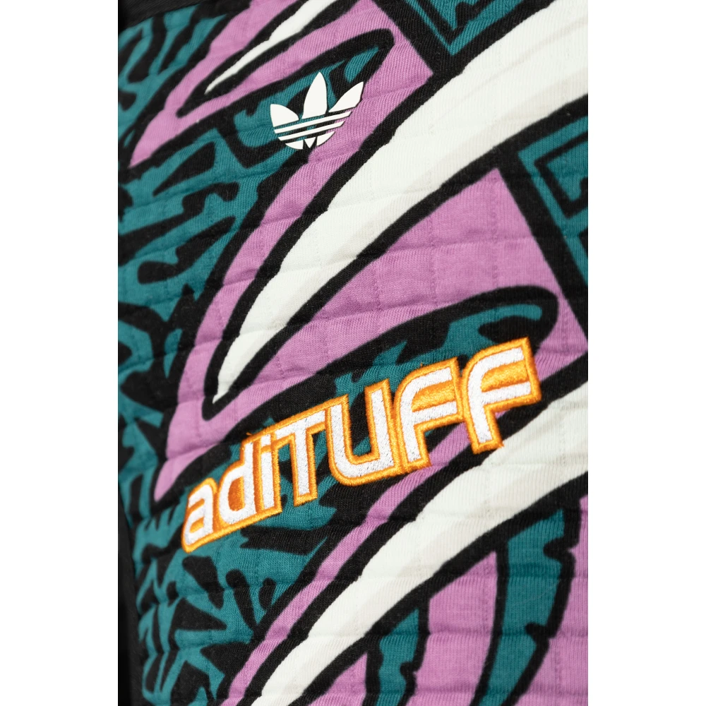 adidas Originals Top met logo Multicolor Dames
