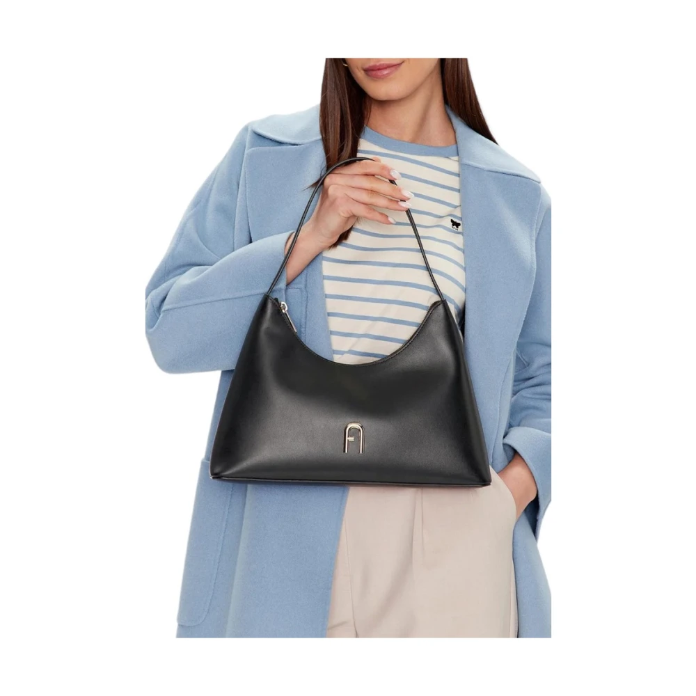 Furla Diamante S Schoudertas Wb00782-Ax0733 Black Dames