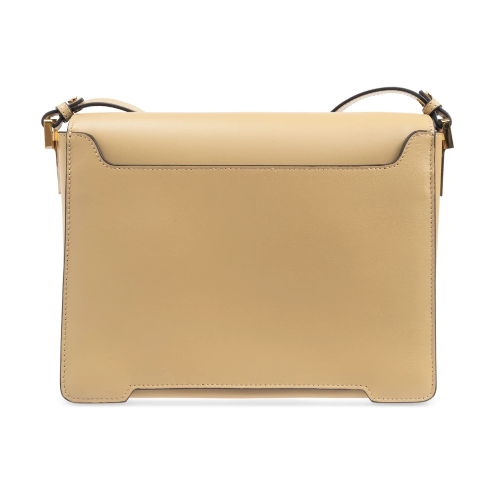 Marni Schoudertas Trunkaroo Medium Beige Dames